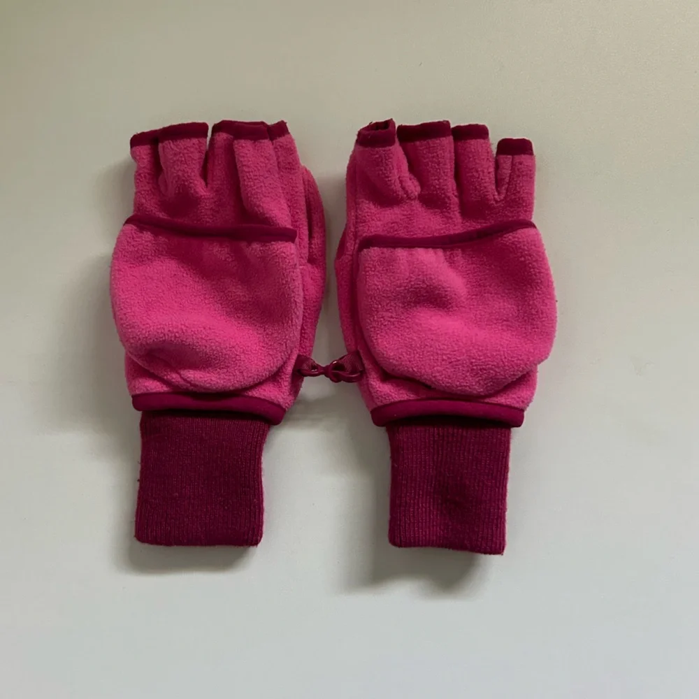 Gap kids cuff over fingerless mittens